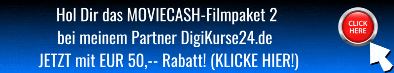 Jetzt Moviecash mit exklusivem Rabatt bei meinem Partner DigiKurse24 sichern!