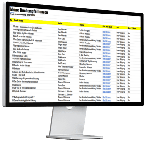 Jetzt meine ständig aktualisierten Buchempfehlungen sichern.