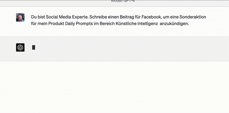 daily prompts fuer chatgpt animiert