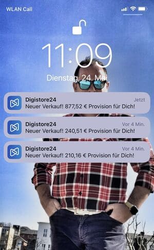 Dieses Bild zeigt Einnahmen die mit dem Headline Generator von Carsten Feuerbach generiert wurden