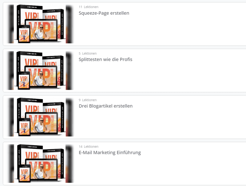 VIP Affiliate Club 5.0 Erfahrungen - Module 13-16
