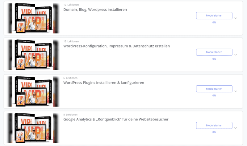 VIP Affiliate Club 5.0 Erfahrungen - Module 9-12
