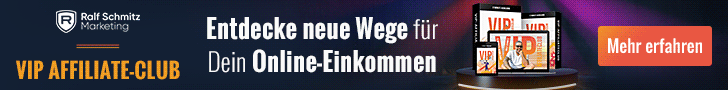VIP Affiliate Club 5 von Ralf Schmitz - Jetzt in die Warteliste eintragen und Bonus von bis zu 800 EUR sichern!