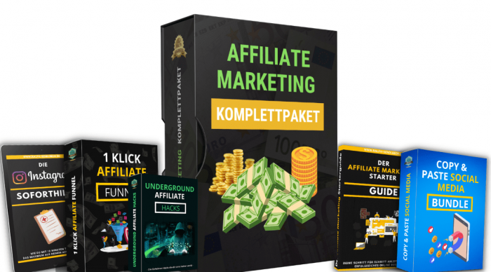 Affiliate Marketing Komplettpaket von Ralph Sendlbeck